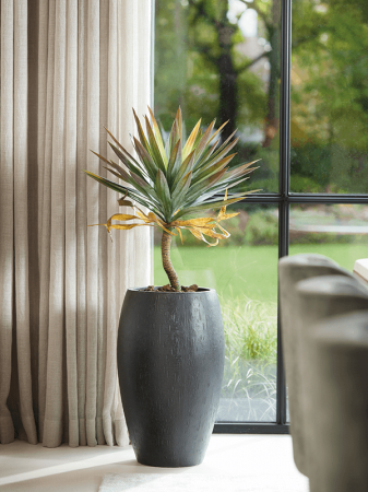 Ghiveci RAINDROP Emperor antracit 53 x 88 [1]