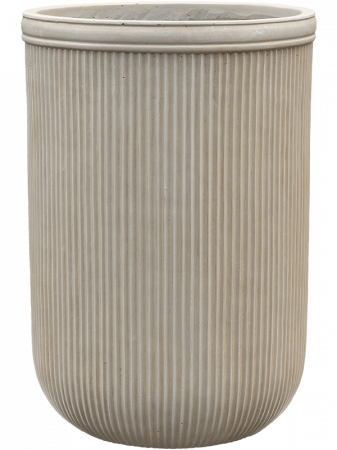 Ghivece - Ghiveci VERTICAL RIB beige 45 x 65