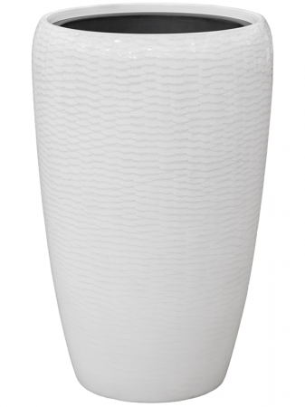 Ghivece de interior - Ghiveci VOGUE AMFI alb (cu liner) 43 x 68