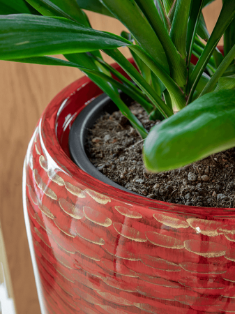 Ghiveci VOGUE AMFI roșu (cu liner) 43 x 68 [2]