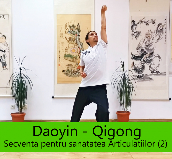 Curs  Online Daoyin – Qigong “Secventa pentru sanatatea Articulatiilor, Tendoanelor, Oaselor si Muschilor (2)” [1]
