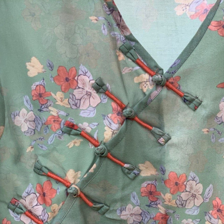 Bluza cu broderie si butoni chinezesti [1]