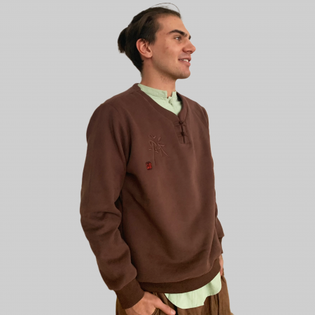 Bluze si Camasi barbati - Bluza groasa barbati cu broderie