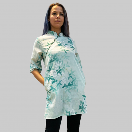 Bluze si camasi - Bluza in stil chinezesc