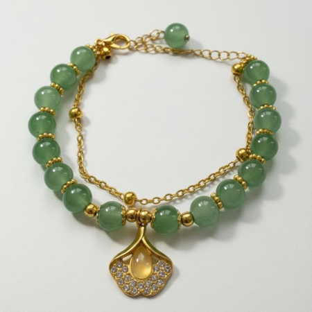 Bratari - Bratara frunza de ginko biloba