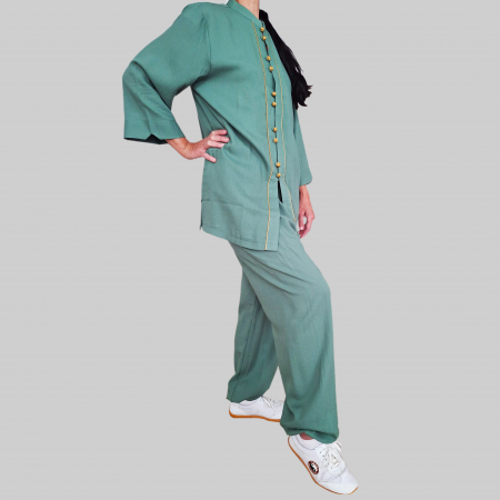 Imbracaminte - Costum Tai Chi / WUSHU verde