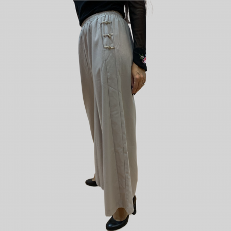 FEMEI - Pantaloni in cu butoni chinezesti