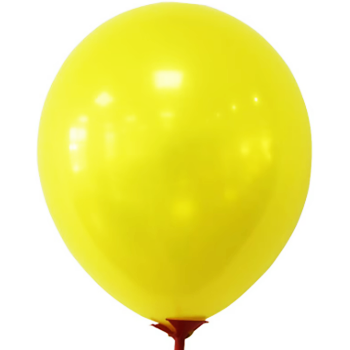 Set 100 Baloane Latex, Mate - LEMON YELLOW [1]