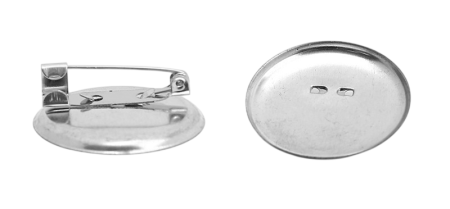 ACCESORII HOBBY - Baza metalica tip "Platou" pentru brose - Set 10buc