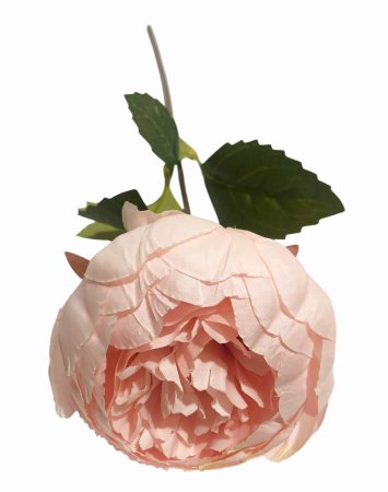 Bujor - Bujor artificial din matase, la Fir, L 42cm