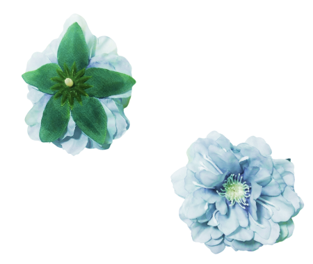 Capete Flori Artificiale - Bujor din matase, Cap ⌀ 6cm