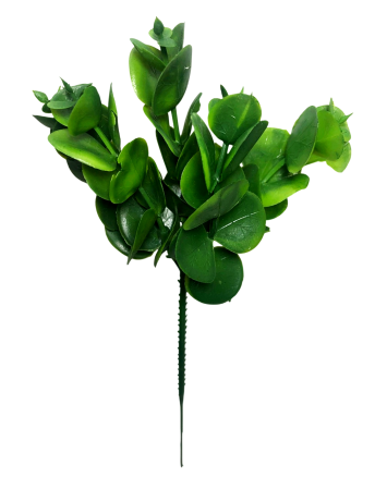 Frunze, Tulpini si Ramuri - Crenguta artificiala de Eucalipt, la Fir, L 20cm