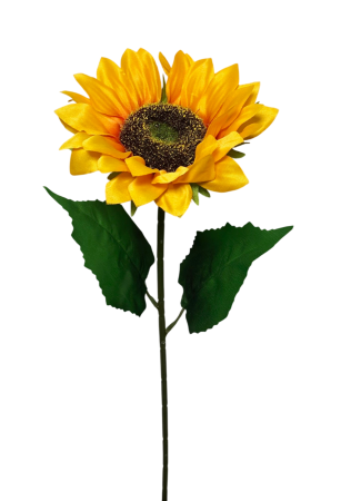 Flori - Floarea Soarelui artificiala din matase, la Fir, L 46cm