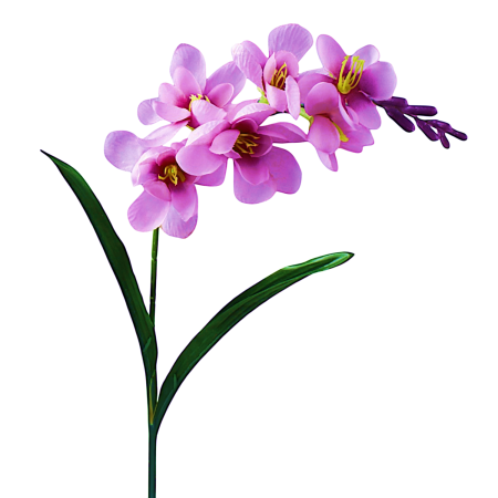 Flori de Primavara / Spring Flowers - Frezia artificiala din matase, la Fir, L 56cm