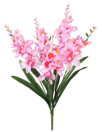 Flori de Primavara / Spring Flowers - Frezia din matase artificiala, la Fir, L 51cm - Tulpina cu 5 flori