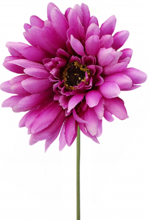 Flori Artificiale cu Tulpina - Gerbera artificiala din matase, la Fir, L 55cm