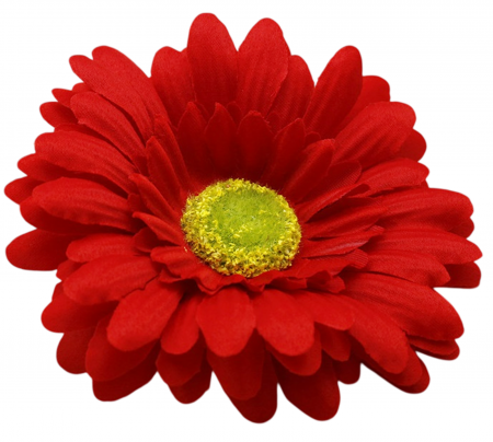 Capete Flori Artificiale - Gerbera din matase, Cap ⌀ 10cm