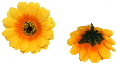 Capete Flori Artificiale - Margareta din matase, Cap ⌀ 5cm