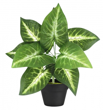 Plante - Planta Artificiala Decorativa, h 33cm - Taro