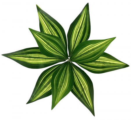 Planta Artificiala Decorativa, h 50cm - Brazilian Fern Leaves [1]