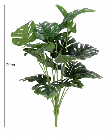 Plante - Planta Artificiala - Philodendron Monstera, h 70cm