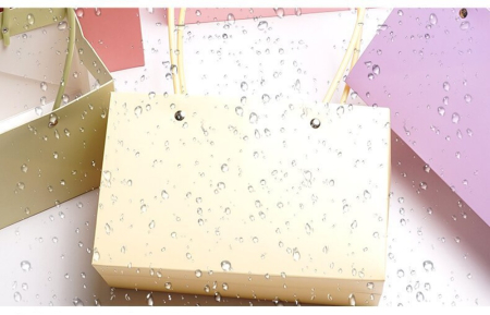 Poseta foldabila, Impermeabila, 22x10,5x13cm, pentru aranjamente florale - Set 5 buc [1]