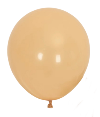Baloane si Accesorii - Set 100 Baloane Latex, Mate - BEIGE