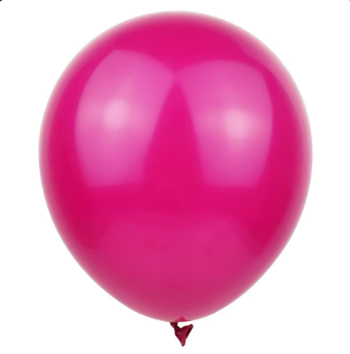 Baloane si Accesorii - Set 100 Baloane Latex, Mate - ROSE RED