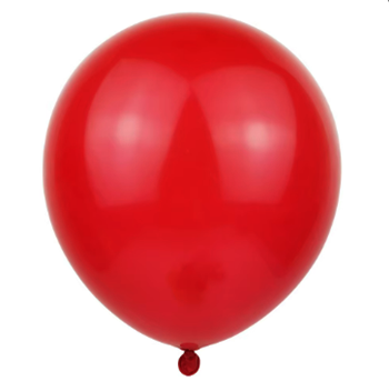 Baloane si Accesorii - Set 100 Baloane Latex, Mate - DARK RED