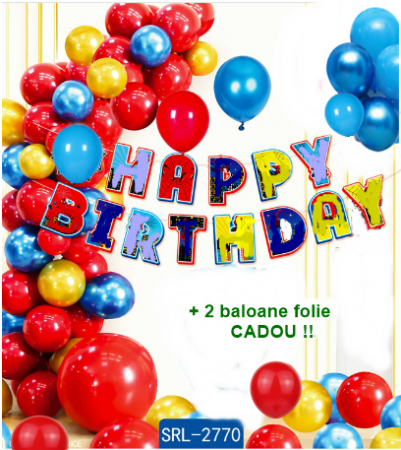 PRODUSE PARTY - Set baloane pentru Baieti - 2770