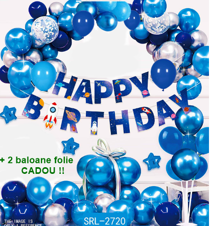 Baloane si Accesorii - Set baloane pentru Baieti - 2720