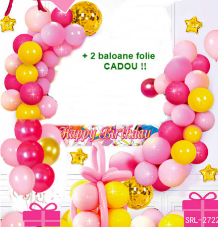 PRODUSE PARTY - Set baloane pentru Fete - 2722