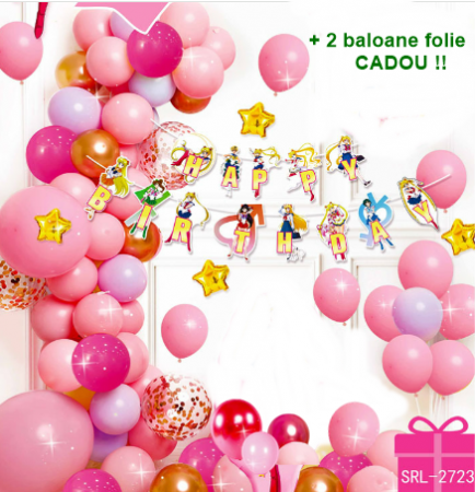 Baloane si Accesorii - Set baloane pentru Fete - 2723