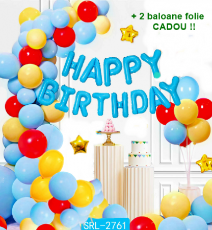 PRODUSE PARTY - Set baloane pentru Fete - 2761