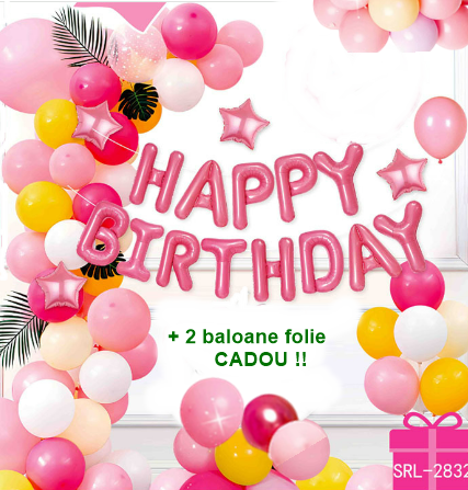 PRODUSE PARTY - Set baloane pentru Fete - 2832