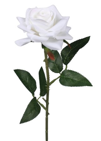 Trandafir - Trandafir artificial din catifea, la Fir, L 50cm