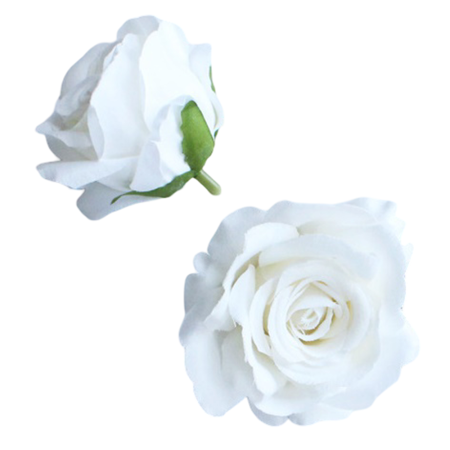 PLANTE SI FLORI ARTIFICIALE - Trandafir din matase, Cap ⌀ 6cm