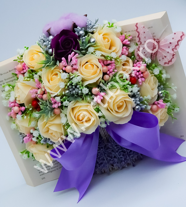 Aranjament floral - Carte - Mesmerize - Cadou Absolvire [6]