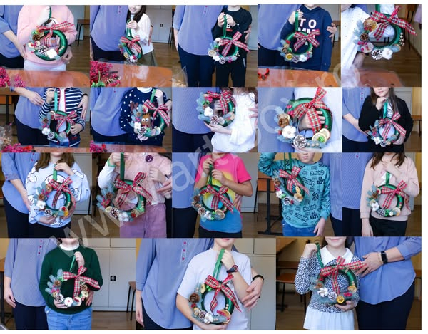 ATELIER CREATIV DE IARNA - Coronita din nuiele cu Craciunita [4]