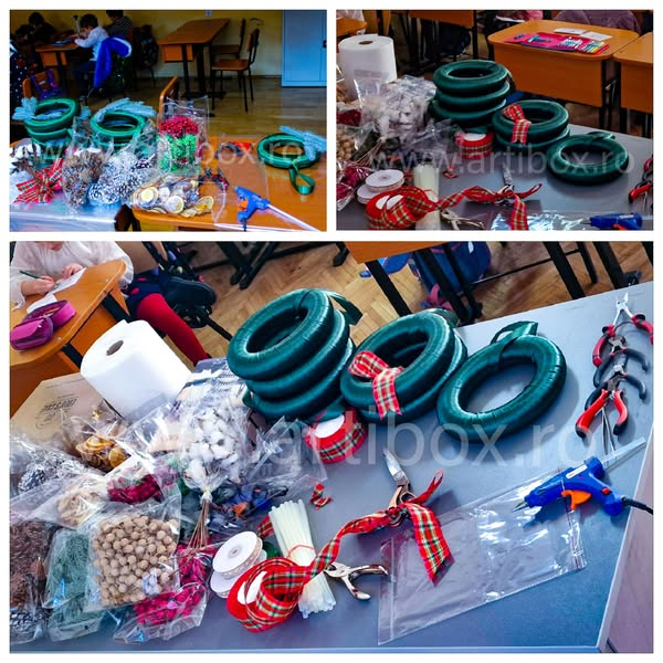 ATELIER CREATIV DE IARNA - Coronite si alte decoratiuni de iarna [2]