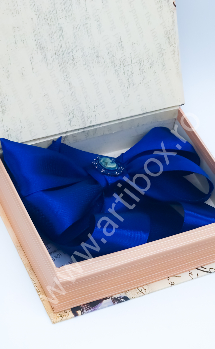 Brosa Camee cu funda din satin, Jabou elegant in cutie tip carte Vintage [11]