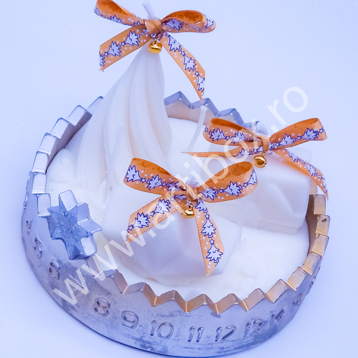 Calendar Advent - Lumanari decorative, model antichizat [3]