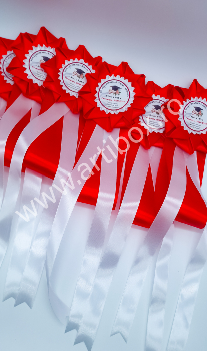 Cocarde personalizate pentru absolvire - Model Rubin [4]