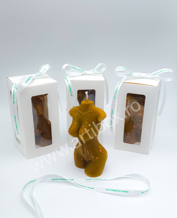 Corp stilizat - Lumanare decorativa din ceara de soia [3]