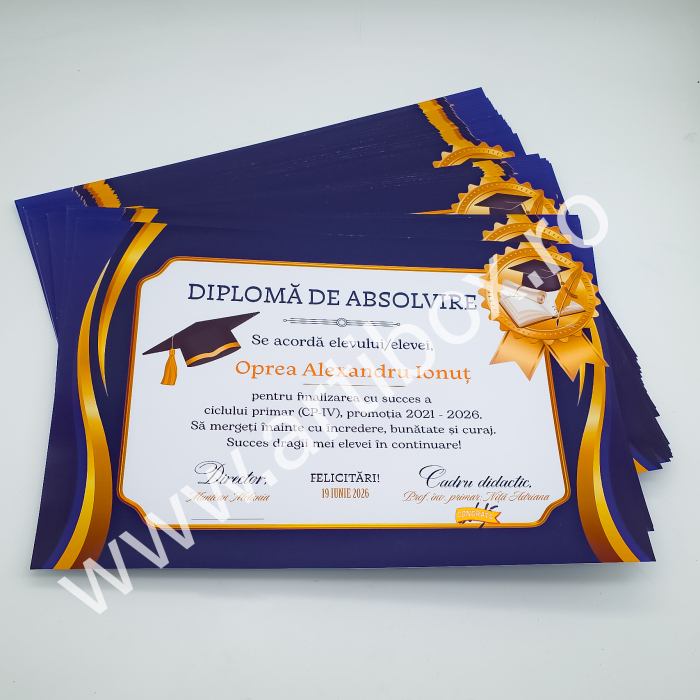 Diploma personalizabila cu semnatura digitala [2]