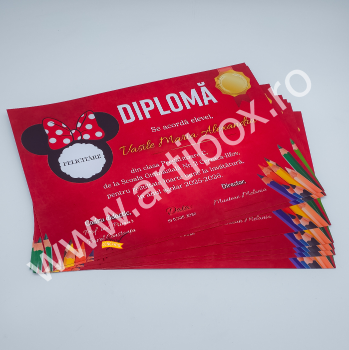 Diploma personalizata pentru cresa, gradinita, scoala [3]