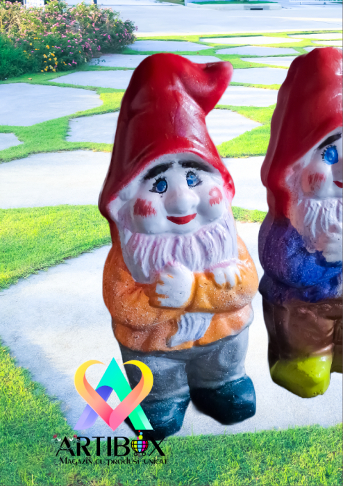 Figurine decorative pentru gradina - Piticul Intelept [1]