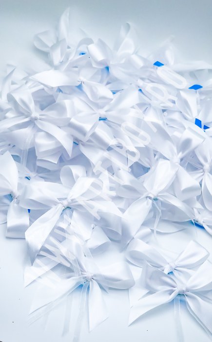 Fundite din satin si organza cu banda adeziva buretata - realizate manual [3]