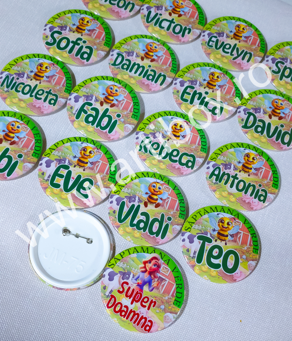 Insigna Personalizata Saptamana Verde [2]