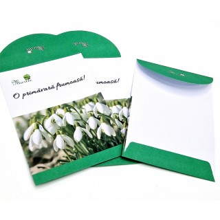Martisor cu cartonas personalizat cu sigla companiei [3]